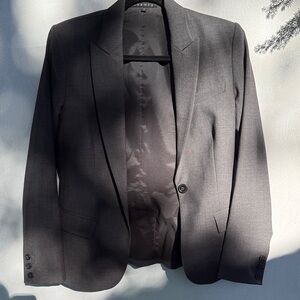 Theory Women's Gray Blazer
